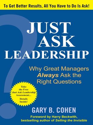 cover image of Just Ask Leadership